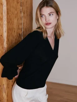 Clearance 3/4 Sleeve Sweater In Sweaters