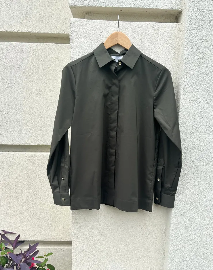 Hot 3/4 Sleeve Xena Blouse In Blouses