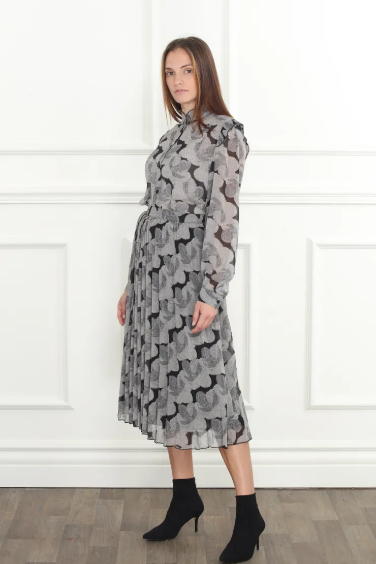 Hot Abstract Floral Print Blouse In Blouses|Shop All Matching Sets