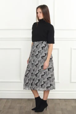 Outlet Abstract Floral Print Skirt In Skirts|Shop All Matching Sets