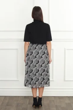 Outlet Abstract Floral Print Skirt In Skirts|Shop All Matching Sets