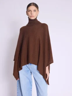 Best Adette Turtleneck Poncho In Sweaters