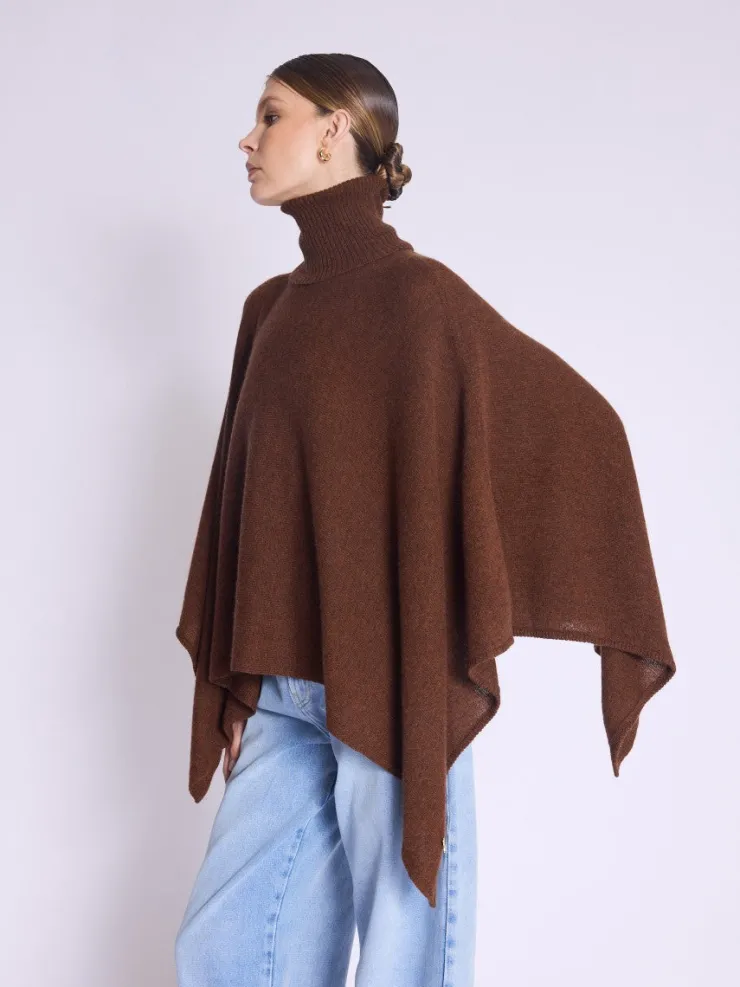 Best Adette Turtleneck Poncho In Sweaters