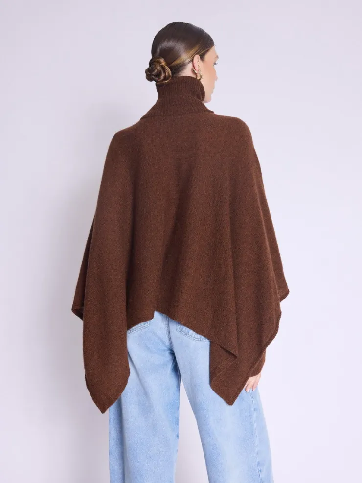 Best Adette Turtleneck Poncho In Sweaters