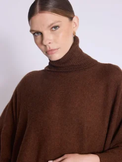 Best Adette Turtleneck Poncho In Sweaters