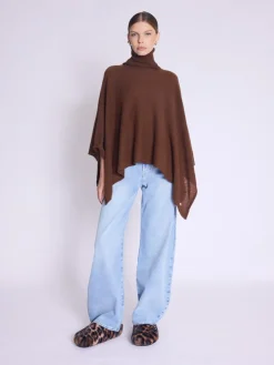Best Adette Turtleneck Poncho In Sweaters