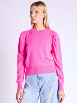 Best Aika Puff Sleeve Sweater In Basics And Tees|Sweaters