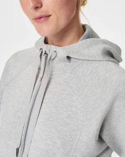 Best AirEssentials Full Zip Hoodie In Light Heather Shop All Athleisure