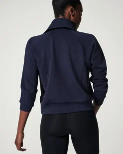 Clearance AirEssentials Half-Zip Pullover In Navy Shop All Athleisure|Shop All Matching Sets