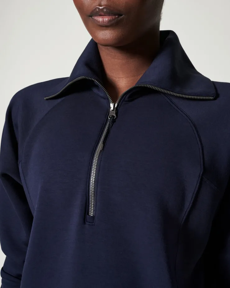 Clearance AirEssentials Half-Zip Pullover In Navy Shop All Athleisure|Shop All Matching Sets