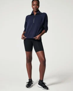Clearance AirEssentials Half-Zip Pullover In Navy Shop All Athleisure|Shop All Matching Sets