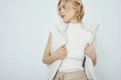 Fashion Aster Puffer Vest In Pearl All Outerwear|Shop All Athleisure