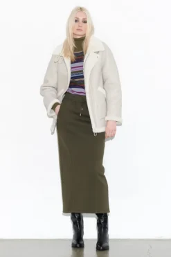 Best Athletic Drawstring Midi Skirt In Skirts|Shop All Athleisure