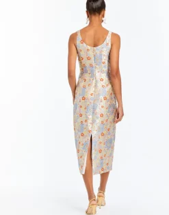 Sale Audrey Midi Dress In Jacquard Special Occasion Dresses