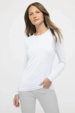 Clearance Bamboo Crew Tee In Basics And Tees