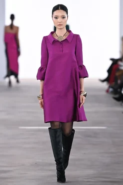 Best Bell Sleeve Collared Dress In Special Occasion Dresses