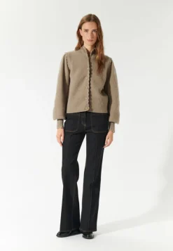 Hot Bellis Button Down In Sweaters