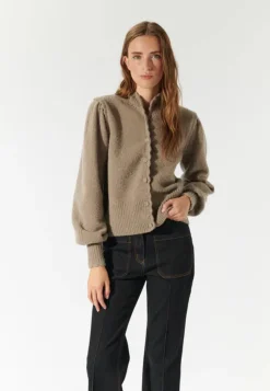 Hot Bellis Button Down In Sweaters