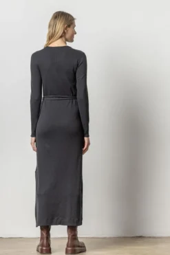 Hot Belted Maxi Dress In Basics And Tees