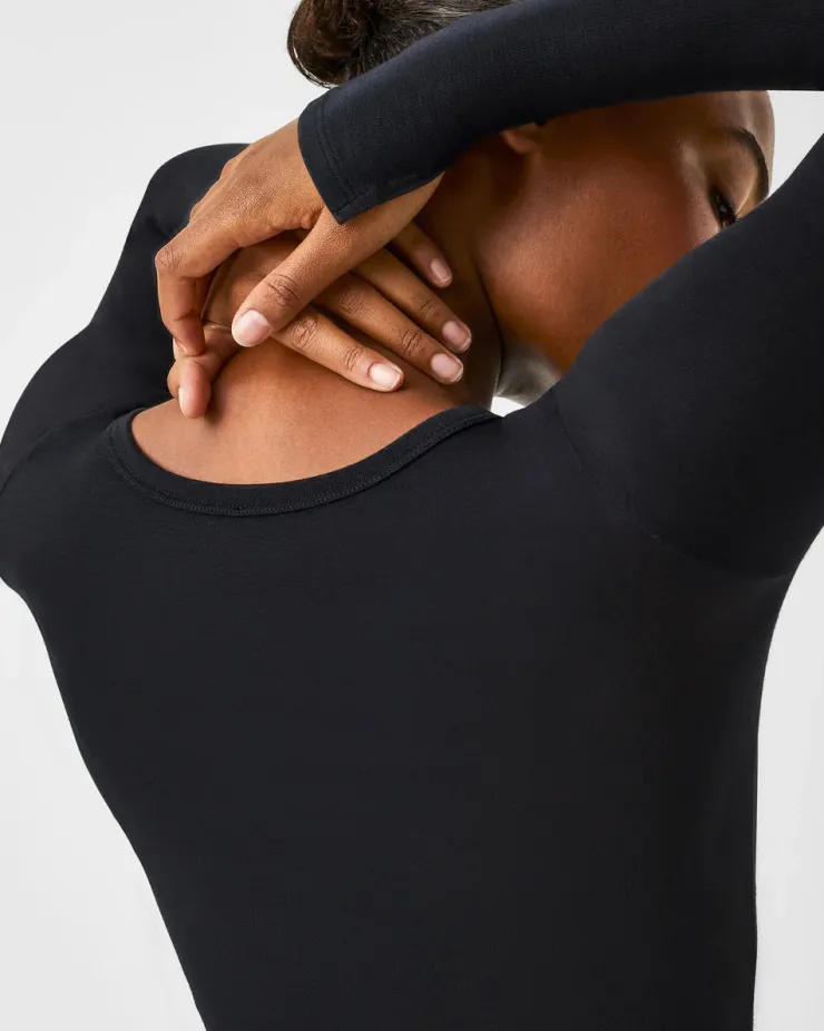 Fashion Better Base Long Sleeve Crew Tee In Basics And Tees