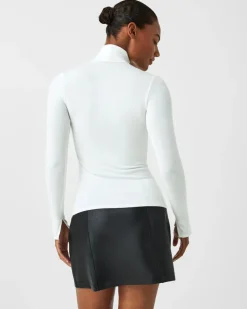 Sale Better Base Long Sleeve Turtleneck Tee In Basics And Tees