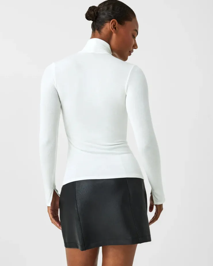 Sale Better Base Long Sleeve Turtleneck Tee In Basics And Tees