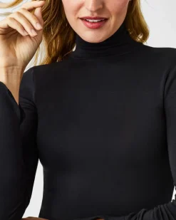 Clearance Better Base Long Sleeve Turtleneck Tee In Basics And Tees