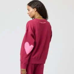 Fashion Boyfriend Imperfect Heart Sweatshirt In Basics And Tees|Shop All Athleisure