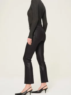 New Bridget Cropped Coated Denim In Denim|All Outerwear