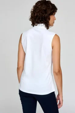 Sale Camisa Olvera Blouse In Blanco Blouses