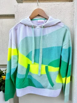 Discount Cari Wave Cashmere Crew Neck Sweater In Sweaters