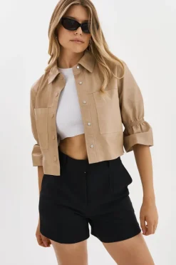 Sale Carolina Ruffle Sleeve Jacket In All Outerwear