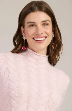 Sale Cashmere Basketweave Sweater In Sweaters