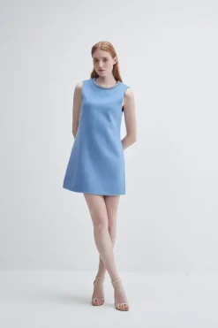 Discount Cashmere Crystal Trim Dress In Shop All Matching Sets