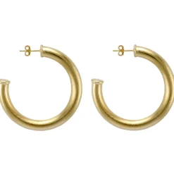 Hot Chantal Hoops Earrings In Gold Earrings