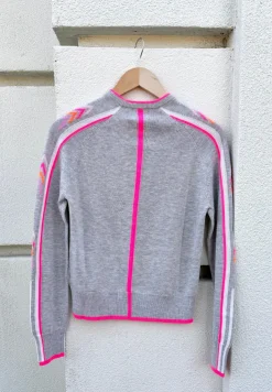 Best Chevron Sleeve Crew Sweater In Sweaters