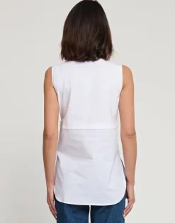 Best Claire Sleeveless Layering Top In Basics And Tees