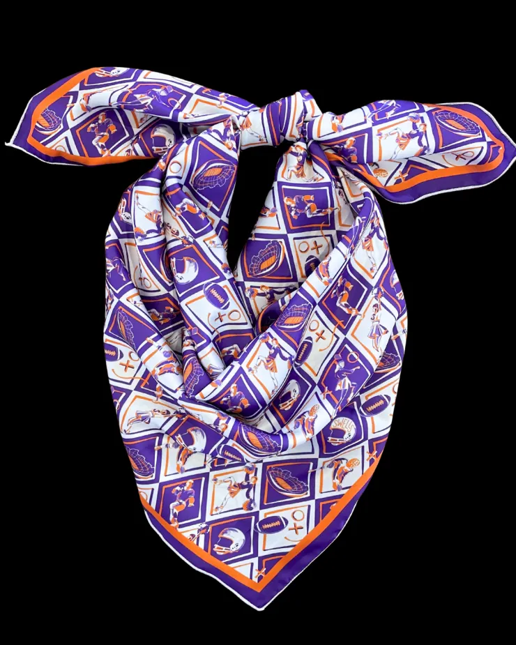 Fashion Clemson Gameday Scarf In Scarves