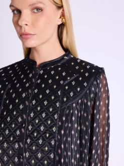Fashion Conni Bib Blouse In Blouses
