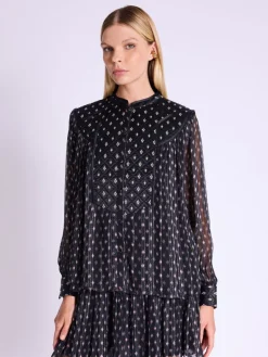 Fashion Conni Bib Blouse In Blouses