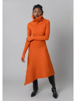 Hot Cowl Neck Knit Dress In *FINAL SALE* Sweaters