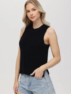 Fashion Demi Knit Tank In Sweaters
