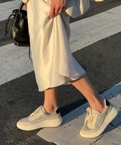 Hot Dolen Sneaker In Black Natural Raffia Shop All Athleisure|Sneaker