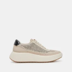 Hot Dolen Sneaker In Black Natural Raffia Shop All Athleisure|Sneaker