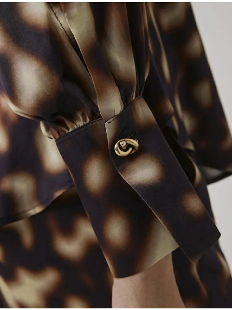 Fashion Elsa B Blouse In Licorice Blouses|Shop All Matching Sets