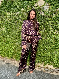 Hot Elsa B Trousers In Licorice Shop All Matching Sets