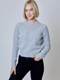 Outlet Embellished Long Sleeve Sweater In Sweaters