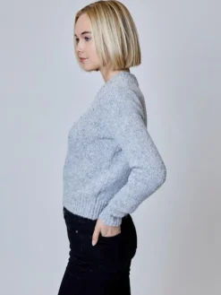 Outlet Embellished Long Sleeve Sweater In Sweaters