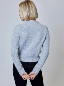 Outlet Embellished Long Sleeve Sweater In Sweaters