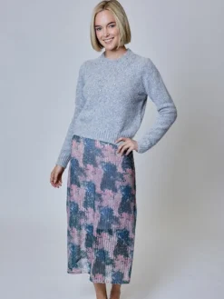 Outlet Embellished Long Sleeve Sweater In Sweaters